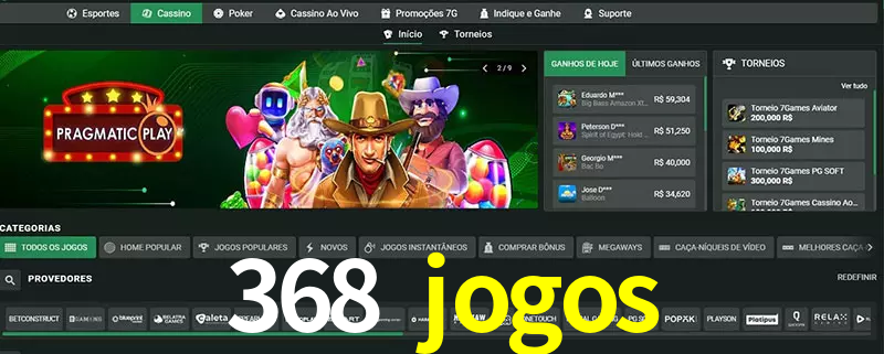 cassino 368 jogos